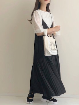 「ipumu（イプム）のアイテム」を使った、haru さん（レディース・162cm）の夏コーディネート