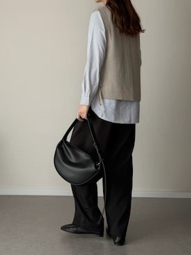 「STYLEMIXER（スタイルミキサー）のアイテム」を使った、haru さん（レディース・162cm）の春コーディネート