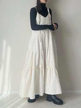 「tiptop（ティップトップ）の【2サイズ展開】アソートショートブーツ（ブーツ）」を使った、haru さん（レディース・162cm）の秋コーディネート