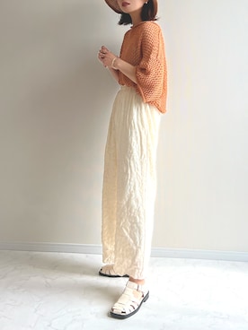 haru さん（レディース・162cm）の夏コーディネート