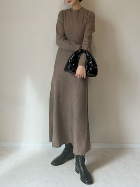 haru さん（レディース・162cm）の冬コーディネート