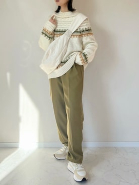 haru さん（レディース・162cm）の冬コーディネート