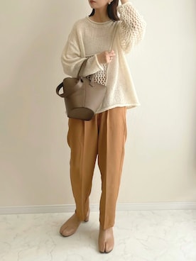 「Cheri（シェリ）のアイテム」を使った、haru さん（レディース・162cm）の秋コーディネート