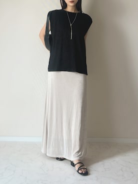 「select MOCA（セレクトモカ）のアイテム」を使った、haru さん（レディース・162cm）の春コーディネート