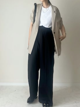 「THE YOn（ザヨン）のアイテム」を使った、haru さん（レディース・162cm）の春コーディネート