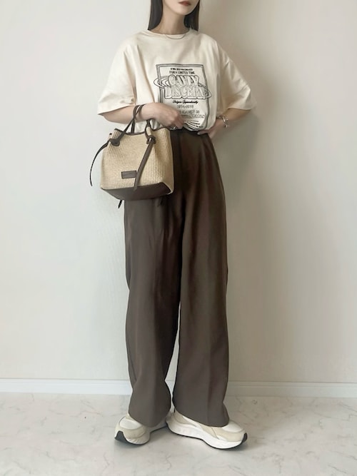 セール】《JaVaジャバコラボ》”ゆるっ”と着映え。オーガニックコットン