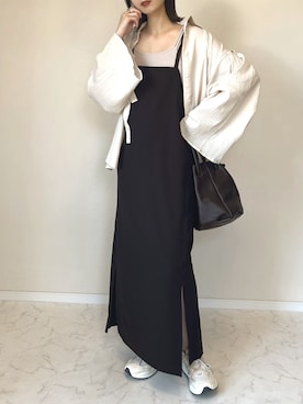 「フレアスリーブ」｜haru さん（レディース・162cm）の春コーディネート