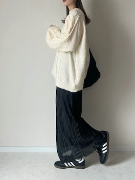 「classicalelf（クラシカルエルフ）のアイテム」を使った、haru さん（レディース・162cm）の冬コーディネート