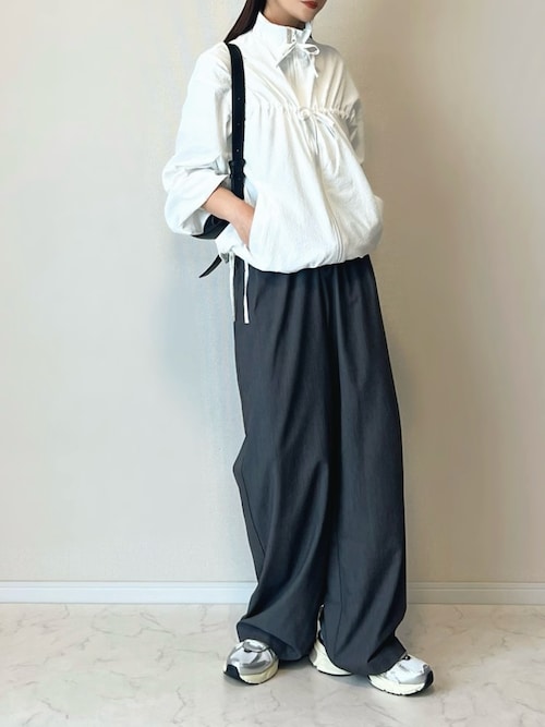 セール】トレンド感たっぷりダブルジップリボンJK（ブルゾン