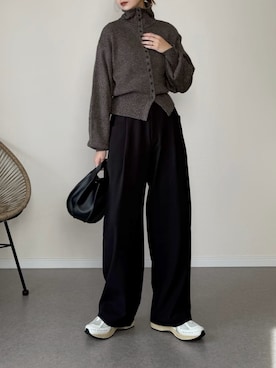 「LIAN（リアン）のアイテム」を使った、haru さん（レディース・162cm）の春コーディネート