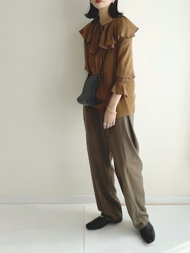 ブラウンコーデ のレディース人気ファッションコーディネート Wear