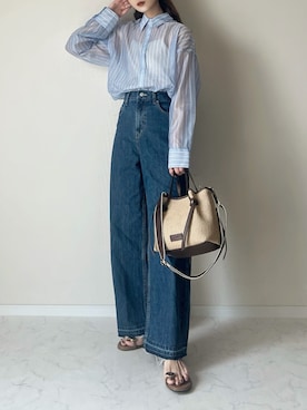 「CIAOPANIC TYPY（チャオパニックティピー）のアイテム」を使った、haru さん（レディース・162cm）の春コーディネート