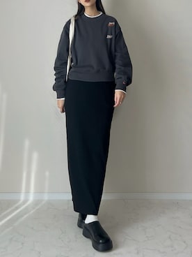 「Java（ジャバ）のアイテム」を使った、haru さん（レディース・162cm）の冬コーディネート