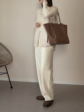 「moi tytto（モイテュット）のアイテム」を使った、haru さん（レディース・162cm）の冬コーディネート