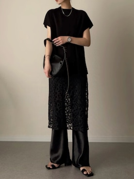 「LEPSIM（レプシィム）のアイテム」を使った、haru さん（レディース・162cm）の春コーディネート