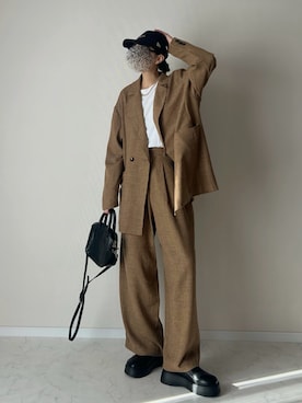 haru さん（レディース・162cm）の冬コーディネート