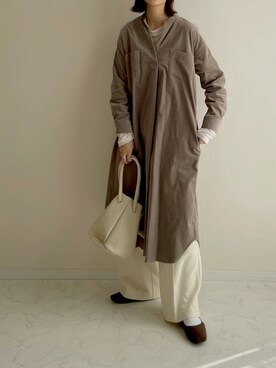 「URBAN RESEARCH Sonny Label（アーバンリサーチサニーレーベル）のアイテム（ワンピース/ドレス）」を使った、haru さん（レディース・162cm）の冬コーディネート