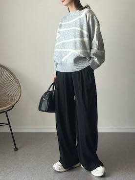 「TODAYFUL（トゥデイフル）のアイテム」を使った、haru さん（レディース・162cm）の秋コーディネート