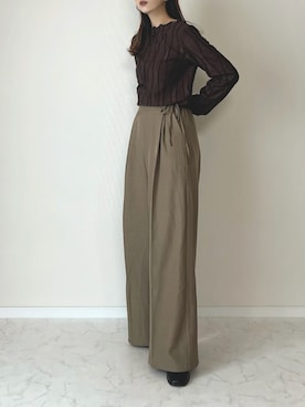 「classicalelf（クラシカルエルフ）のアイテム」を使った、haru さん（レディース・162cm）の春コーディネート