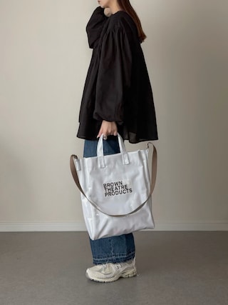 「FREAK'S STORE(フリークスストア)の限定展開 インド ピンタック ギャザー ロングスリーブ ブラウス(シャツ/ブラウス)」を使った、haru さん(レディース・162cm)の春コーディネート