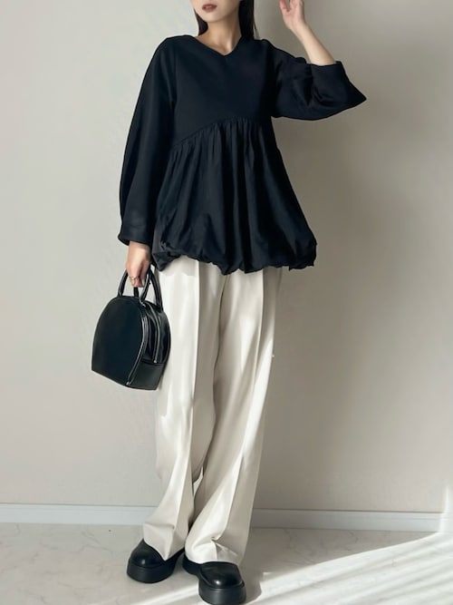 セール】バルーンドッキングカットトップ（Tシャツ/カットソー