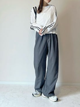 「NIKE（ナイキ）のアイテム」を使った、haru さん（レディース・162cm）の夏コーディネート