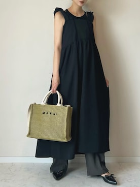 「MARNI（マルニ）のアイテム」を使った、haru さん（レディース・162cm）の春コーディネート