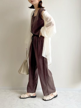 haru さん（レディース・162cm）の夏コーディネート