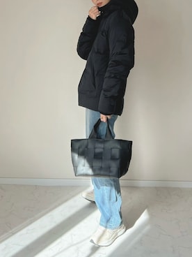 「Starting Over（スターティングオーバー）のアイテム（ダウンジャケット/コート）」を使った、haru さん（レディース・162cm）の秋コーディネート