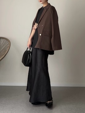 「MARW UNITED ARROWS（マルゥ ユナイテッドアローズ）のアイテム」を使った、haru さん（レディース・162cm）の春コーディネート