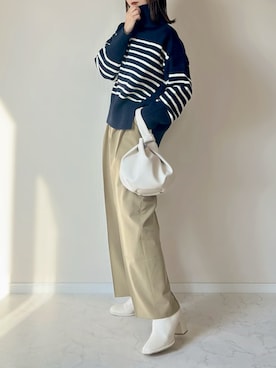 haru さん（レディース・162cm）の冬コーディネート