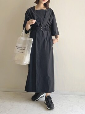 「NOMINE（ノミネ）のアイテム」を使った、haru さん（レディース・162cm）の春コーディネート