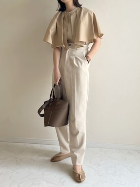「NOMINE（ノミネ）のアイテム」を使った、haru さん（レディース・162cm）の夏コーディネート