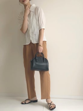 「DHOLIC STYLE（ディーホリックスタイル）のアイテム」を使った、haru さん（レディース・162cm）の夏コーディネート