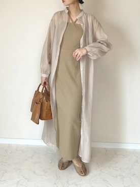 「classicalelf（クラシカルエルフ）のアイテム（ワンピース/ドレス）」を使った、haru さん（レディース・162cm）の夏コーディネート
