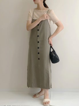haru さん（レディース・162cm）の夏コーディネート