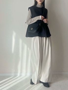 「classicalelf（クラシカルエルフ）のアイテム」を使った、haru さん（レディース・162cm）の秋コーディネート