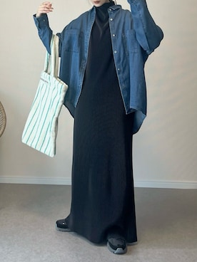 「アイテム（ワンピース/ドレス）」を使った、haru さん（レディース・162cm）の夏コーディネート