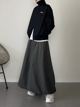「しまむら（シマムラ）のアイテム」を使った、haru さん（レディース・162cm）の秋コーディネート