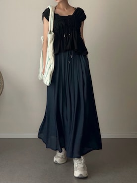 「BONGUSTA（ボングスタ）のアイテム」を使った、haru さん（レディース・162cm）の夏コーディネート