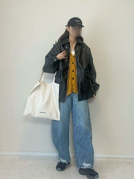 「Java（ジャバ）のアイテム」を使った、haru さん（レディース・162cm）の秋コーディネート