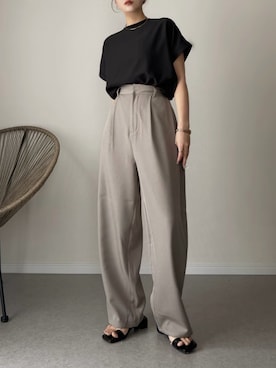 「LIAN（リアン）のアイテム」を使った、haru さん（レディース・162cm）の春コーディネート