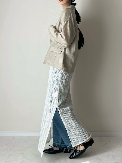 セール】Wリボンフェイクレザーフラットミュール（サンダル）｜THE YOn