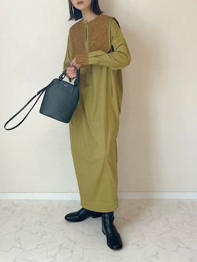 「TENTO（テント）のアイテム」を使った、haru さん（レディース・162cm）の秋コーディネート