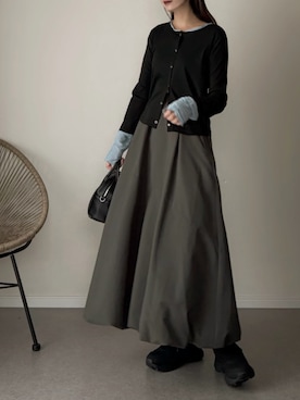 「しまむら（シマムラ）のアイテム（トップス）」を使った、haru さん（レディース・162cm）の春コーディネート