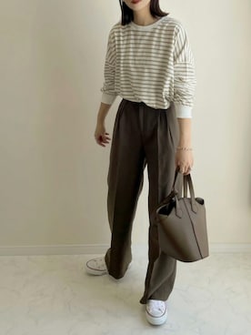 haru さん（レディース・162cm）の秋コーディネート