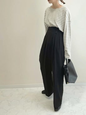 「DHOLIC STYLE（ディーホリックスタイル）のアイテム」を使った、haru さん（レディース・162cm）の秋コーディネート