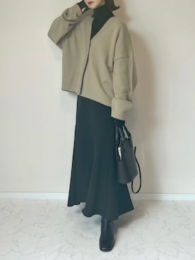 haru さん（レディース・162cm）の冬コーディネート