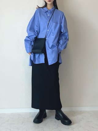 「tiptop(ティップトップ)の【2サイズ展開】アソートショートブーツ(ブーツ)」を使った、haru さん(レディース・162cm)の秋コーディネート