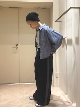 「ROSE BUD（ローズバッド）のアイテム（パンツ）」を使った、こいさん（レディース・165cm）の春コーディネート